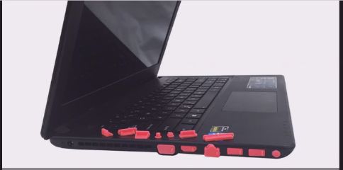 Пылезащитная пробка для ноутбука.