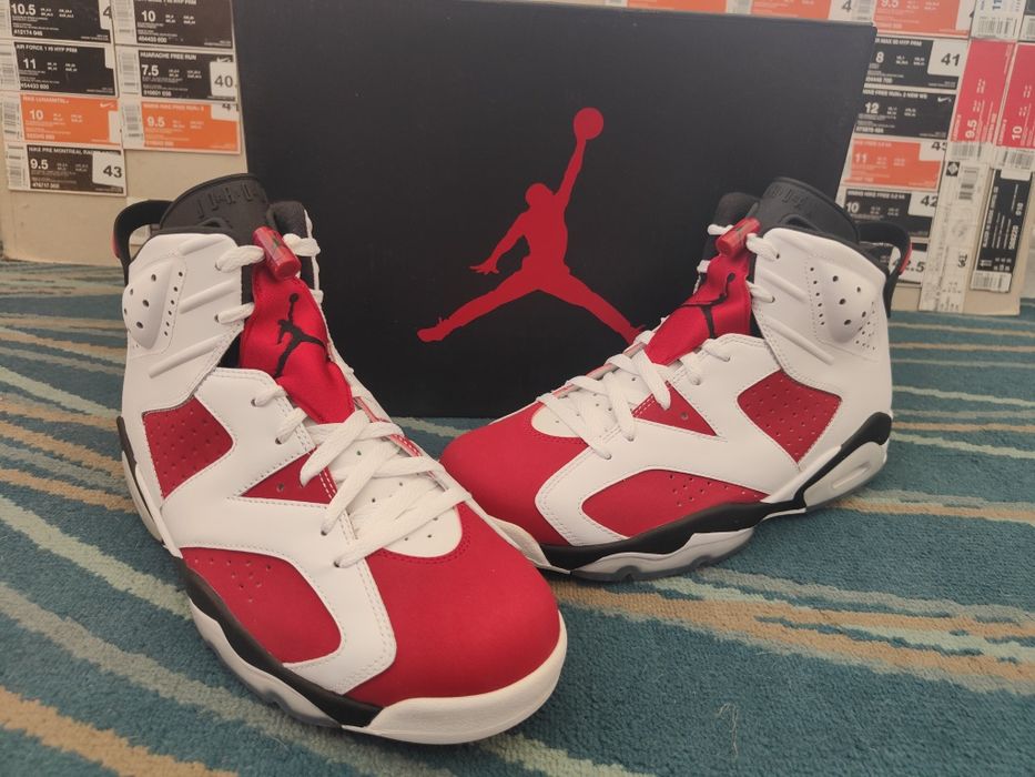 Nike Air Jordan 6 VI Retro Carmine 44.5
