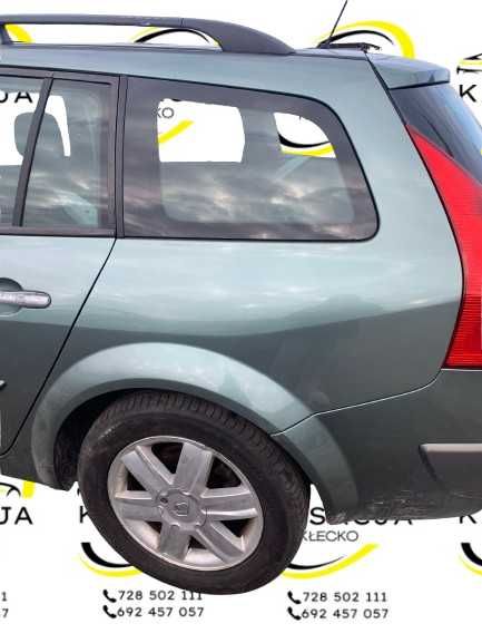 Błotnik ćwiartka lewy tył Renault Megane II 2 kombi kolor ted97