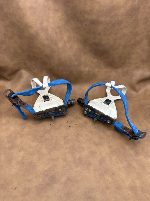 Retro pedały noski Shimano Exage Sport koszyczki