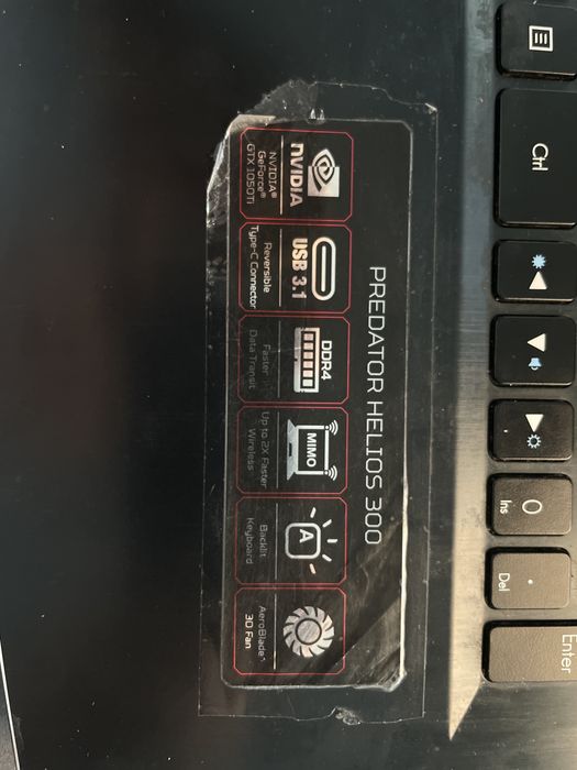 Acer Predator Helios 300 - PARA DESPACHAR!