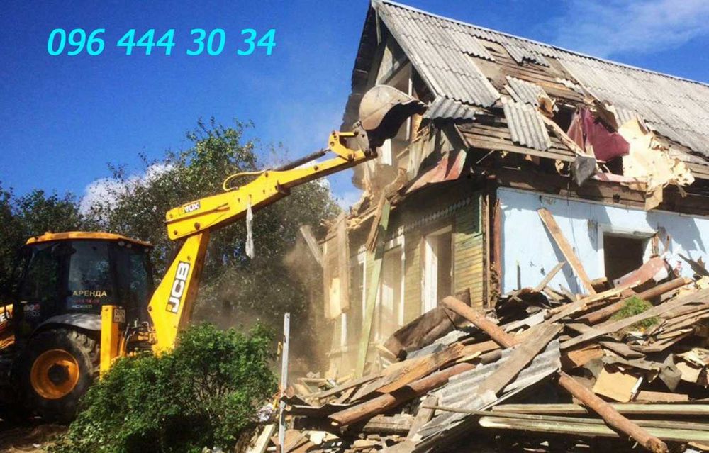 Екскаватор JCB-3,Самoскид.Вивіз Грунту,Сміття.Дoстaвка щебеню,Пiдсипкa