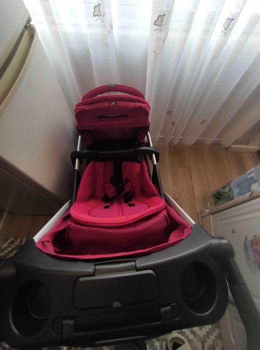 Carrinho bebe Gêmeos Chicco bom estado