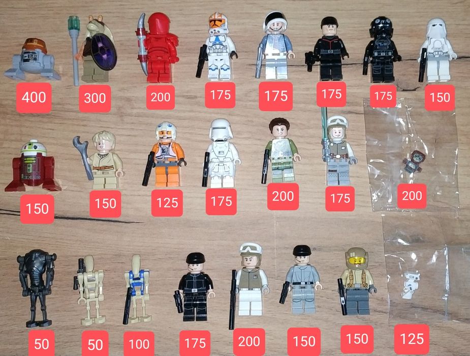 Продам оригінальні фігурки Lego City, Ninjago, Star Wars та інші