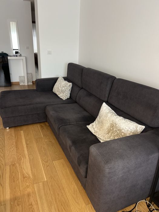 Sofá Premium em L (Chaise Longue) – 3 Metros | Excelente Estado