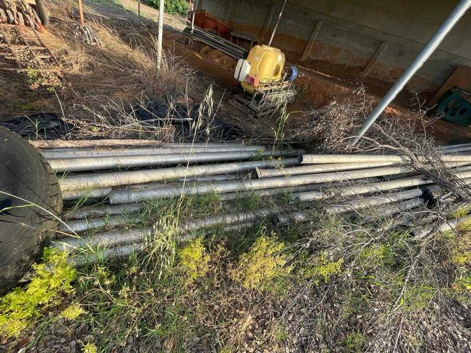 Alfaias: Tubos para Rega e Pulverizador 800L