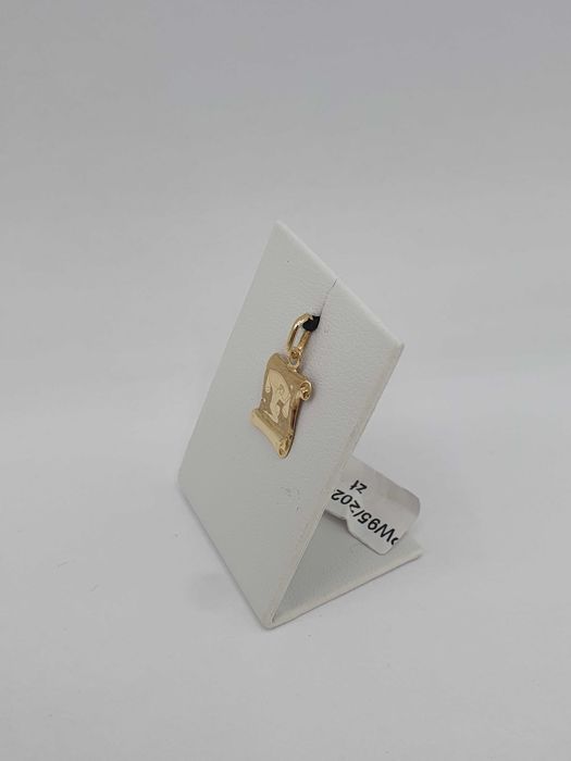 Złota zawieszka "waga" P: 585 / G: 0,43