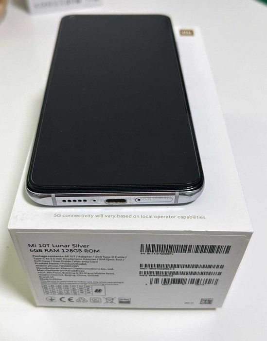 Xiaomi Mi 10T Lunar Silver 6GB RAM 128GB ROM