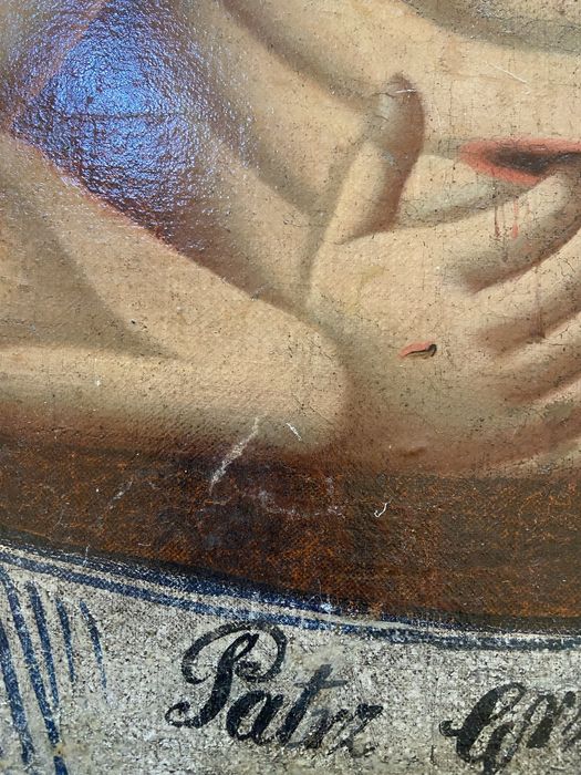 Chrystus Boleściwy  obraz olejny