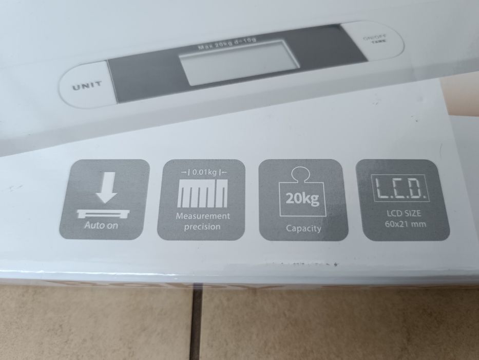 Waga niemowlęca elektroniczna Baby Scale do 20 kg sprawna