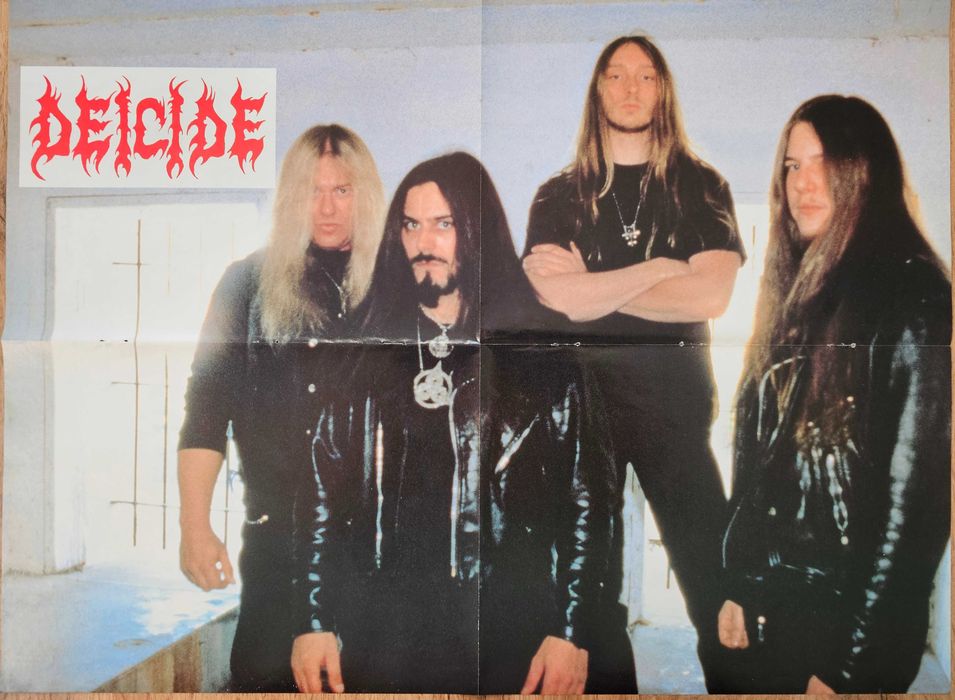 Deicide - Duży plakat XL z 1995 r. - Format A2 (ok. 55 x 40 cm) - NOWY