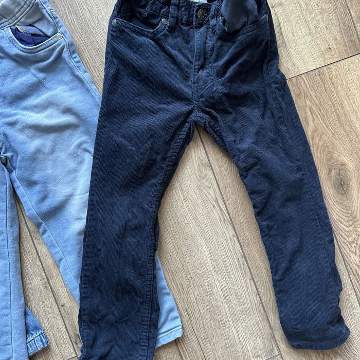 Spodnie klasyczne dzinsowe zestaw