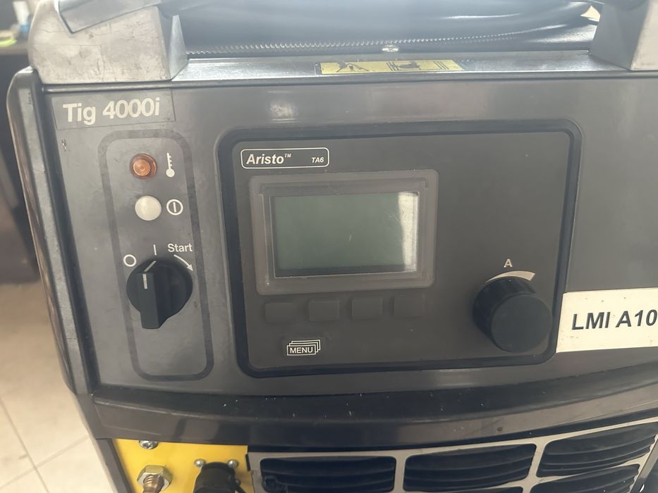 Esab Aristo Tig 4000iw DC panel TA6 Puls chłodziny cieczą
