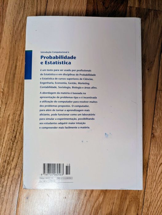 Livro Introdução Computacional à Probabilidade e Estatística