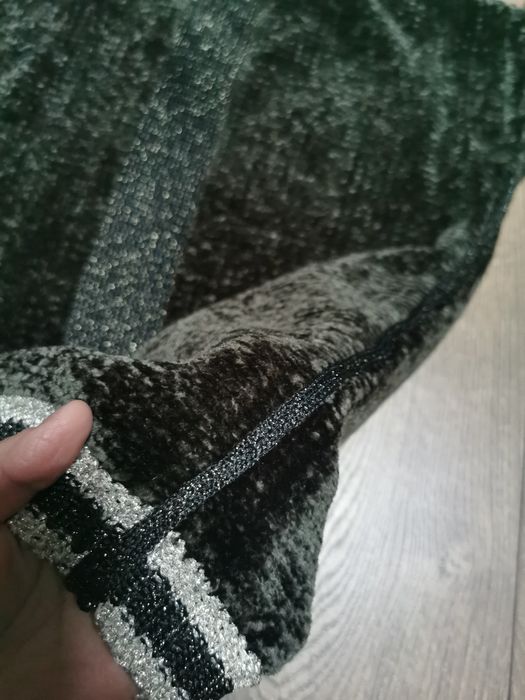 Sweter zielony cieply