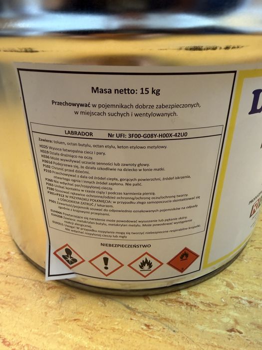 Farba drogowa LABRADOR  15 kg niebieska