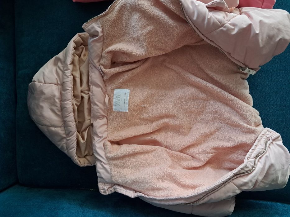 2 x kurtka zimowa 104 Zara topolino