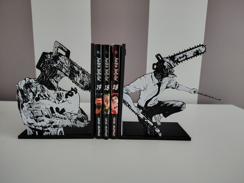 Book end podstawka pod książki mangi komiksy Chainsaw Man