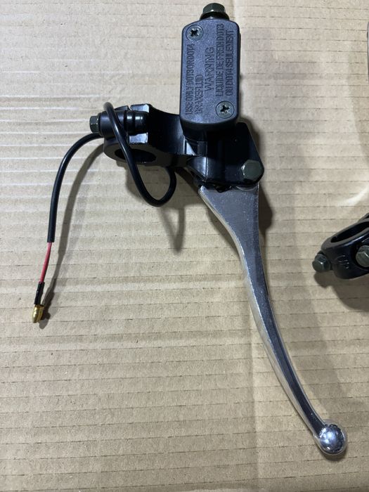 Conjunto manetes travao embreagem sachs lotus casal rz xf17 super