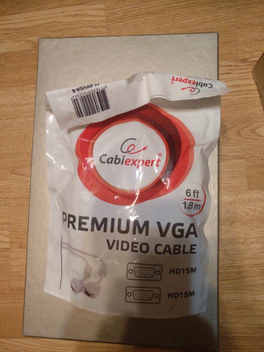 Премиум видео кабель VGA к монитору CablExpert