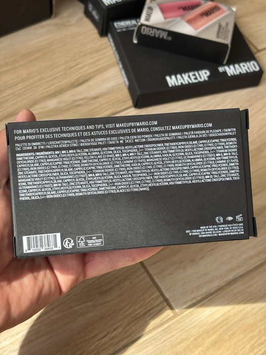 Оригінал! Палетка тіней Makeup By Mario Master Mattes Eyeshadow Palette The Neutrals