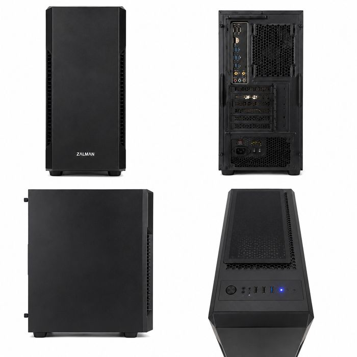Mocny komputer gamingowy RTX 4060 Ti 8GB i5-11400F 32GB SSD WiFi