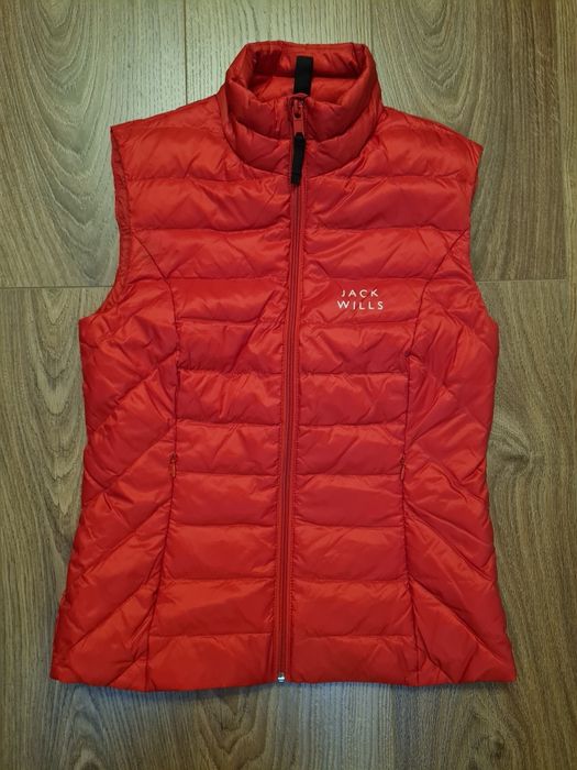 Jack Wills Женская легкая пуховая жилетка UK8 US4