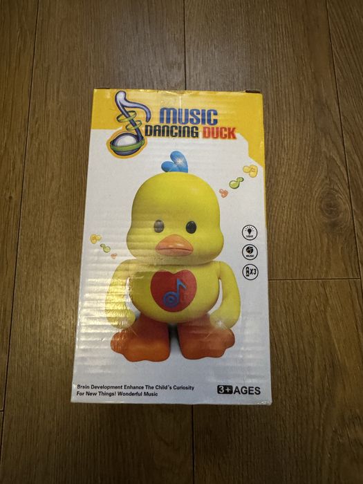 Kaczka tańcząca i świecąca z melodyjką