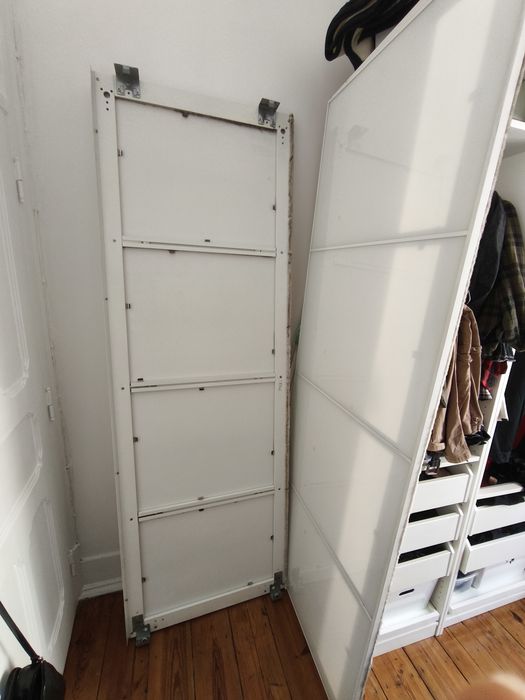 Portas Roupeiro 150cm Vidro Pax - IKEA