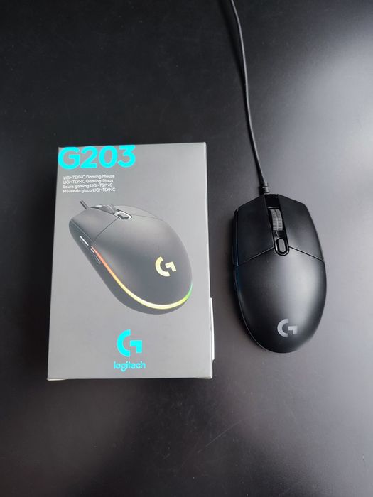 Mysz Logitech G203 Lightsync - gamingowa RGB