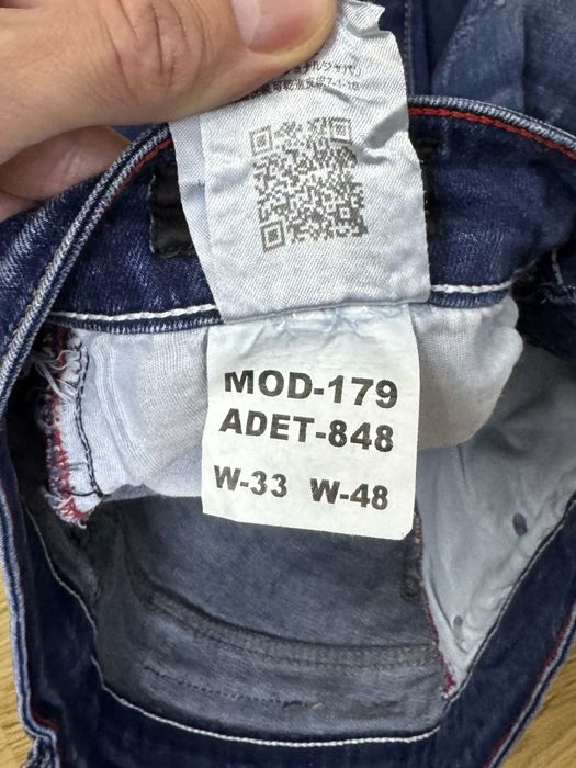Dsquared 2 штаны джинсы W33 48 размер синие