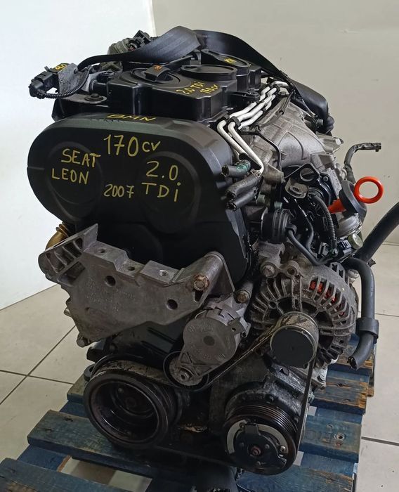 seat leon FR motor 2.0tdi 170cv BMN - caixa velocidades 6v ref: JMA