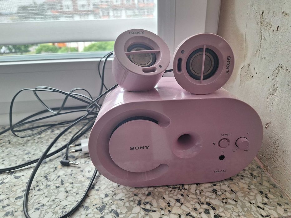 Głośnik Sony różowy