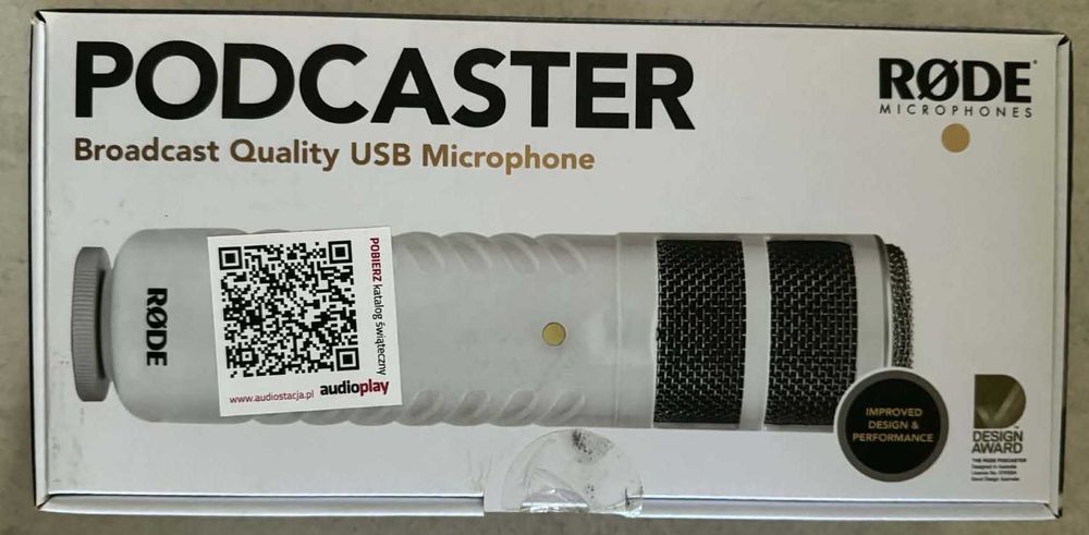 Mikrofon RØDE Podcaster USB – NOWY, fabrycznie zapakowany