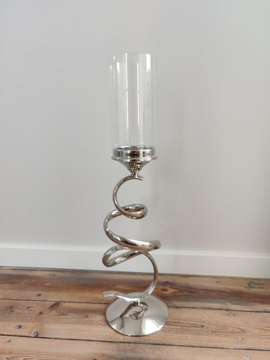 Silver-plated tall candlestick64552282834945120