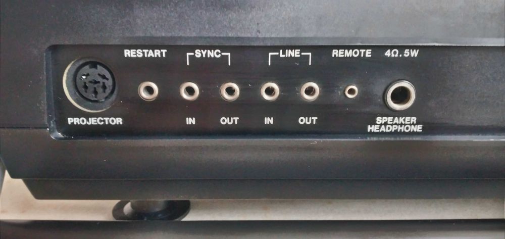 Leitor e Gravador Cassetes Profissional KODAK S-AV 200