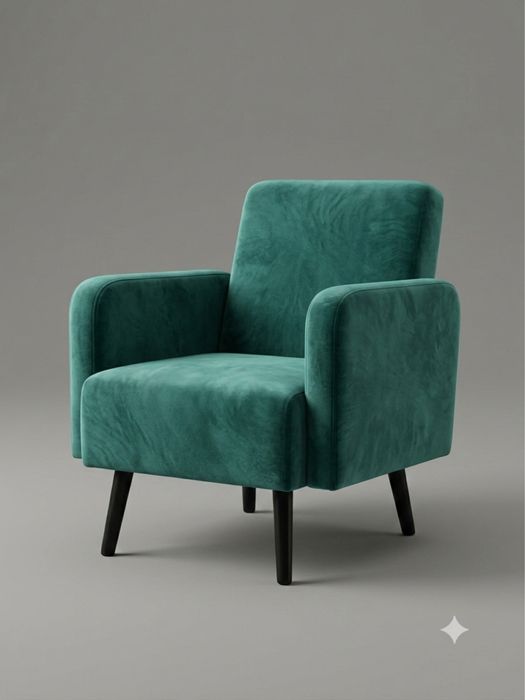 Cadeirão / Poltrona de Canto – Design Moderno e Compacto (Estado Novo)