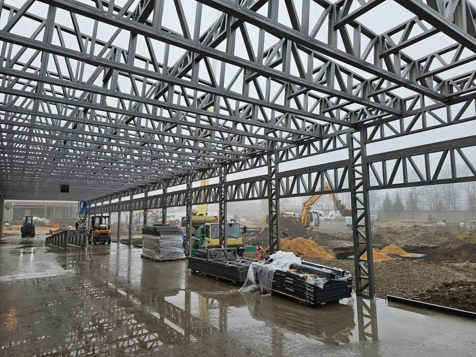 Konstrukcje stalowe hal, wiat, garaży, konstrukcje na wymiar