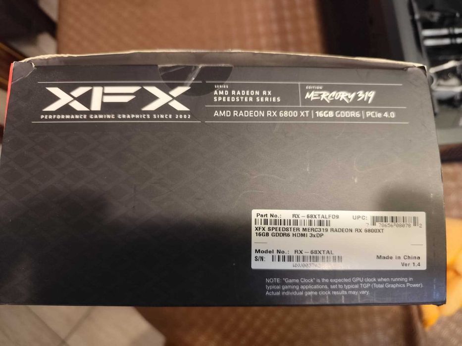 VENDO: AMD Radeon RX 6800 XT XFX — Estado Impecável + Benchmarks Provados