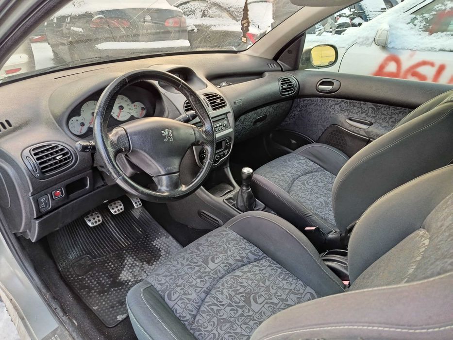 Peugeot 206 1.6b 2002r QUIKSYLVER Szyberdach NA CZĘŚCI