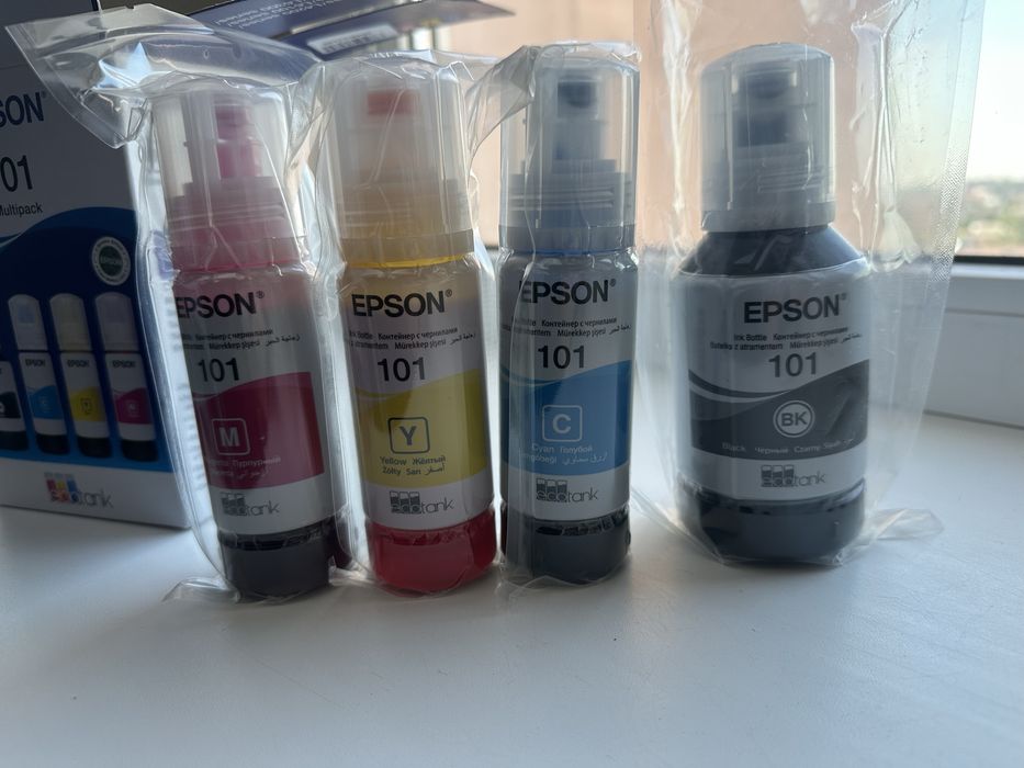 Новые краски для принтера EPSON