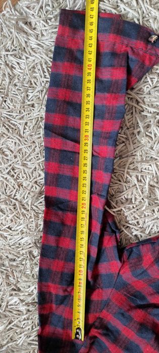 Tunika sukienka w kratę S 36 Rosienne