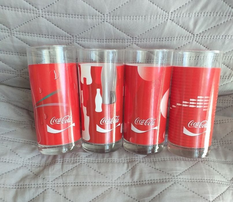 Szklanki coca-cola
