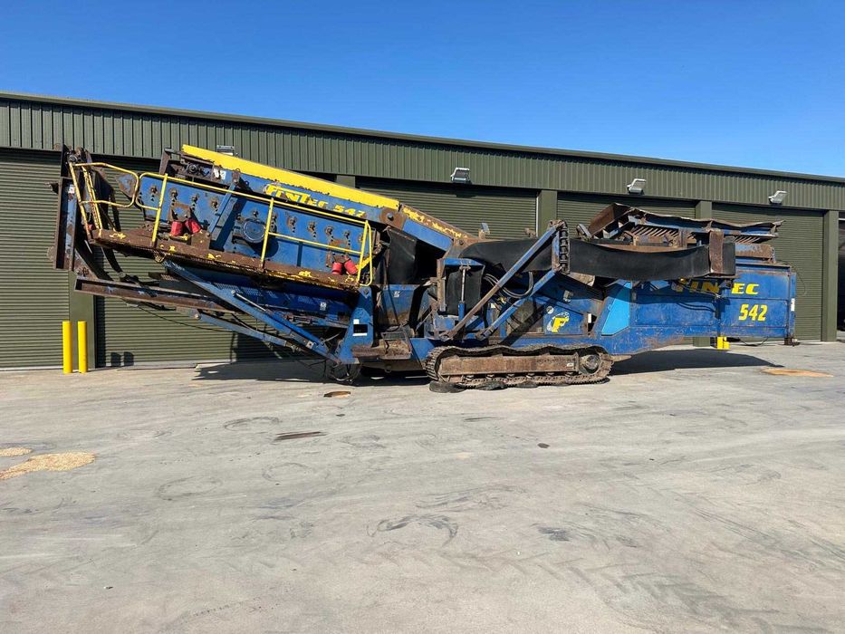 Fintec 542 Mobilny przesiewacz Sortownik