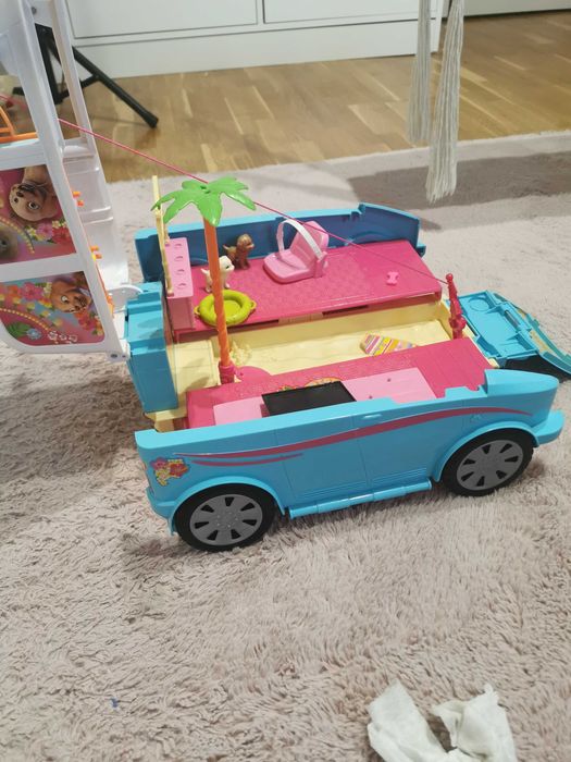 Barbie Wakacyjny Kamper Pojazd Piesków