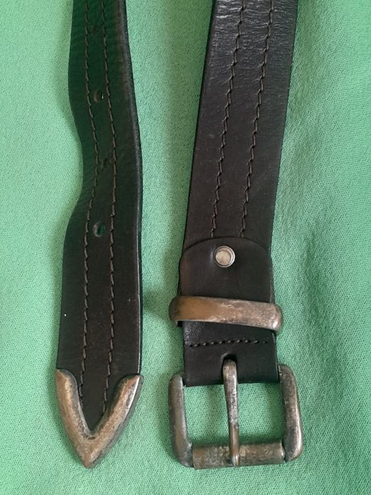 Pasek skórzany,męski do spodni 120 cm.i