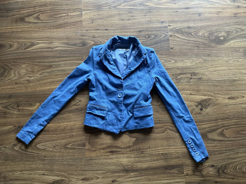 Niebieska marynarka żakiet lemonada 38