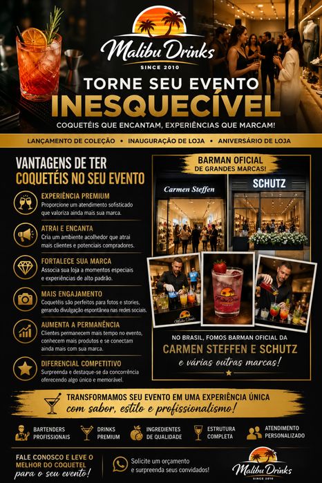 Catering bar, catering buffet, bar móvel, Barman, eventos, festa, formatura, empresarial, consultorias, buffet