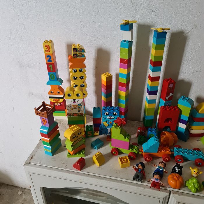 Conjunto de legos duplos