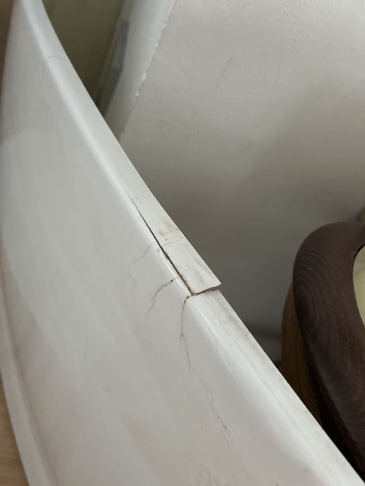 Plastikowy panel przedni wanna osłona osłonka obudowa do wanny biała